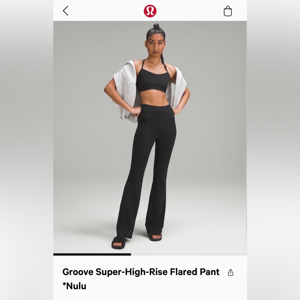 Brand new LULULEMON flare yoga pants